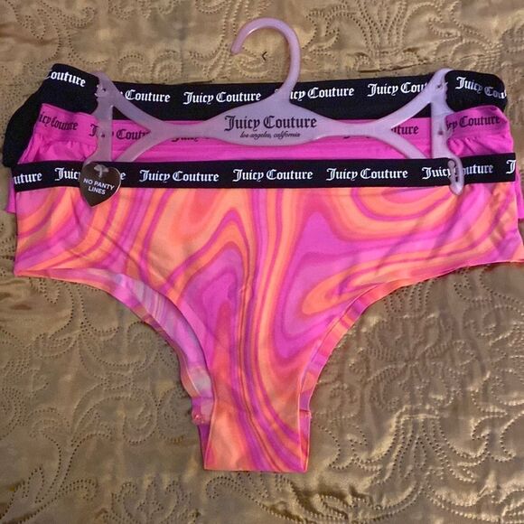 Juicy Couture 3 Pack No Panty Line - Picture 1 of 8